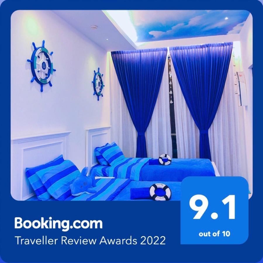 Cat City Mediterranean Theme City&Pool View Homestay 貓城地中海主題城市泳池風景民宿 Kuching Dış mekan fotoğraf